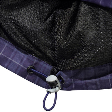 Butter Goods Plaid Nylon Jacket - Navy