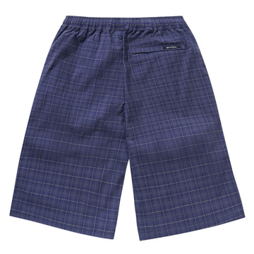 Butter Goods Main Shorts - Navy Plaid