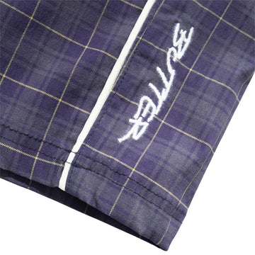 Butter Goods Main Shorts - Navy Plaid