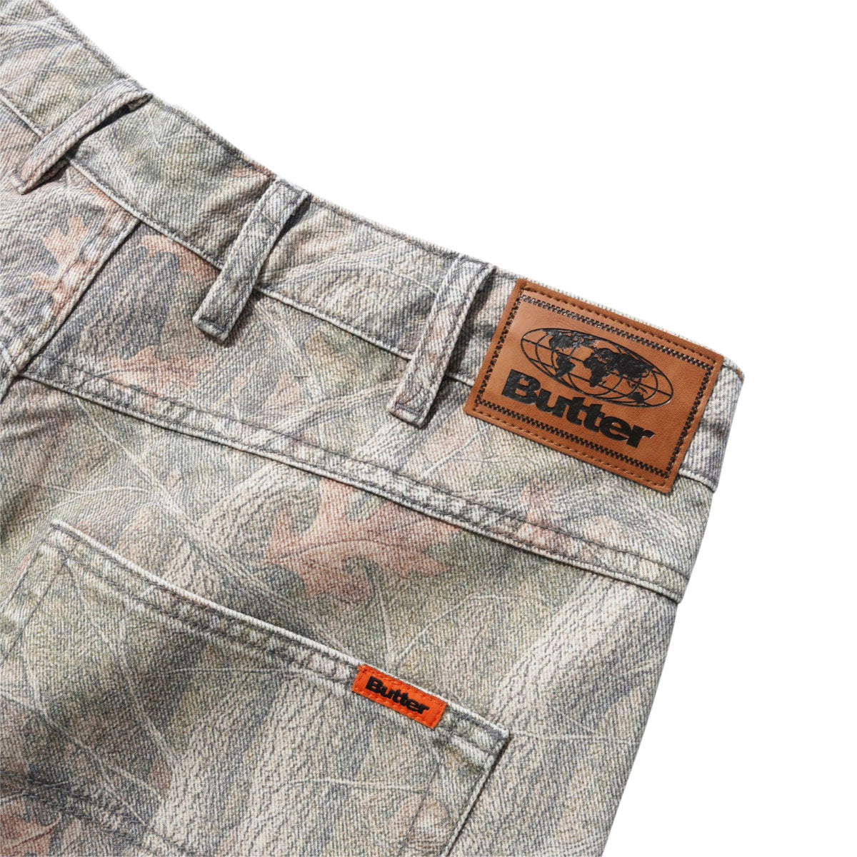 Butter Goods Baggy Denim Shorts - Forest Camo – CCS