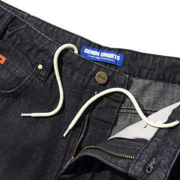 Butter Goods Baggy Denim Shorts - Slub Black