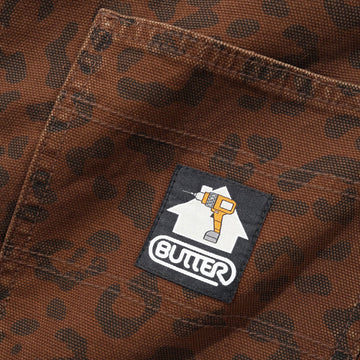 Butter Goods Work Shorts - Leopard