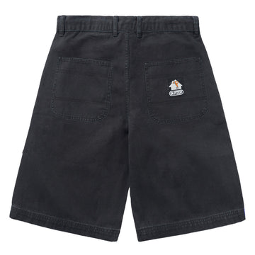 Butter Goods Work Shorts - Washed Black
