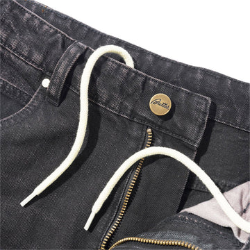 Butter Goods Straight Leg Denim Jeans - Tinted Black