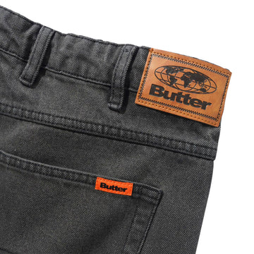 Butter Goods Relaxed Denim Jeans - Faded Black
