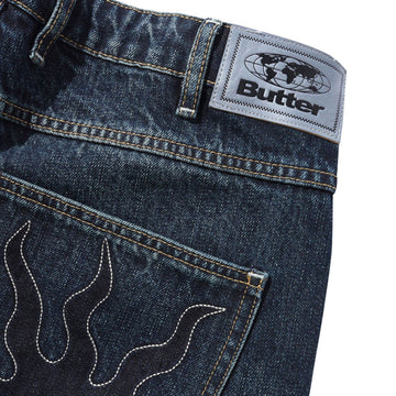 Butter Goods Solar Fade Denim Jeans - Blue Tint Ripple