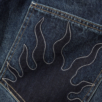 Butter Goods Solar Fade Denim Jeans - Blue Tint Ripple