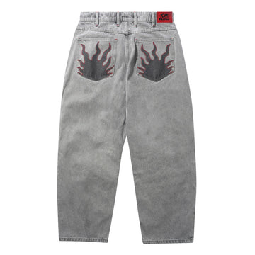 Butter Goods Solar Fade Denim Jeans - Grey Wash