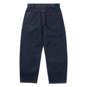 Butter Goods Solar Fade Denim Jeans - Tinted Dark Indigo