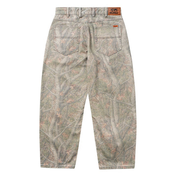 Butter Goods Baggy Denim Jeans - Forest Camo