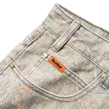Butter Goods Baggy Denim Jeans - Forest Camo