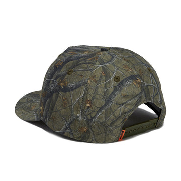 Butter Goods Warped 5 Panel Hat - Forest Camo