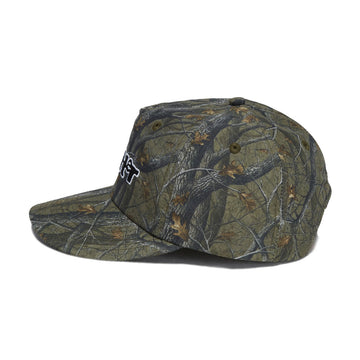 Butter Goods Warped 5 Panel Hat - Forest Camo