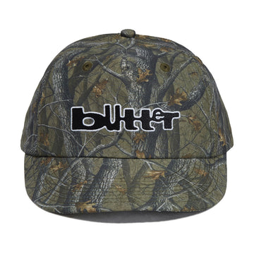 Butter Goods Warped 5 Panel Hat - Forest Camo