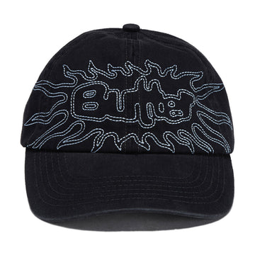 Butter Goods Solar 6 Panel Hat - Washed Black