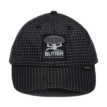 Butter Goods Cordura Terrain 6 Panel Hat - Black
