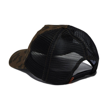 Butter Goods Stencil Trucker Hat - Leopard