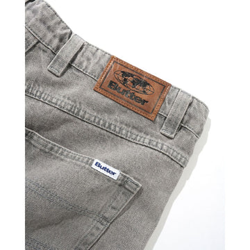 Butter Goods Baggy Denim Jeans - Grey Wash