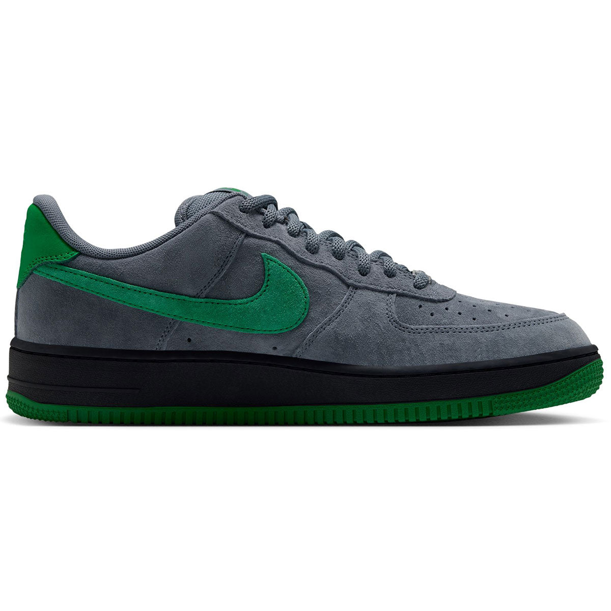 Nike SB Air Force 1 SE Shoes - Cool Grey/Court Green/Black/Court Green