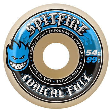 Spitfire F4 99d Conical Full Skateboard Wheels - 54mm