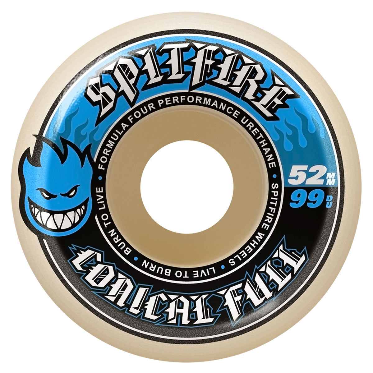 Spitfire F4 99d Conical Full Skateboard Wheels - 58mm – CCS