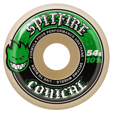 Spitfire F4 101d Conical Skateboard Wheels - 54mm