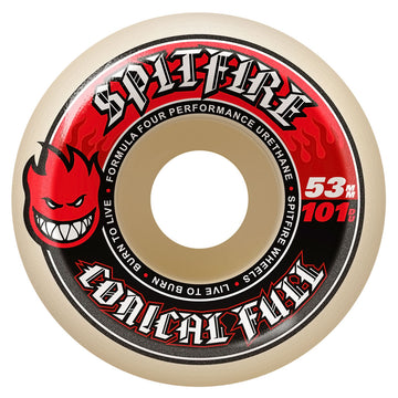 Spitfire F4 101d Conical Full Skateboard Wheels - 53mm