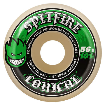 Spitfire F4 101d Conical Skateboard Wheels - 56mm