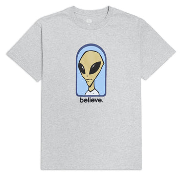 Alien Workshop Believe T-Shirt - Heather Grey