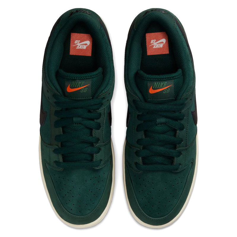 Nike SB Dunk Low Pro Shoes - Deep Fir/Black/Fir/Sail