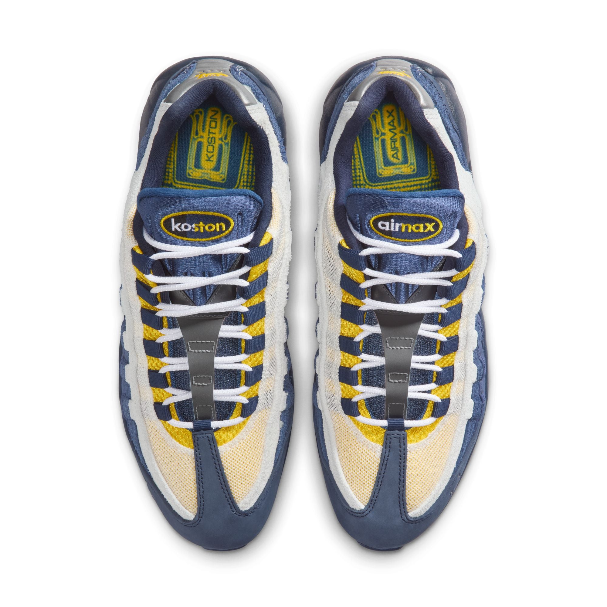 Nike SB Air Max 95 Shoes - Obsidian/Speed Yellow/Midnight Navy