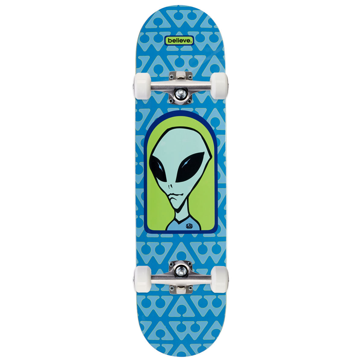 Alien Workshop Believe Pattern Skateboard Complete - Assorted