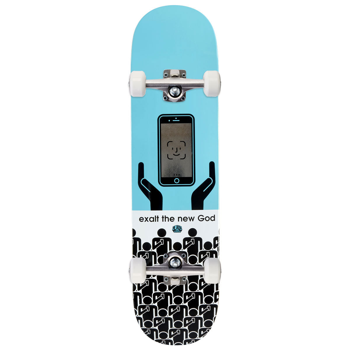 Skateboard Pattern Believe Workshop Alien 8.0*32インチ　コンプリートセット WORKSHOP ALIEN Complete Assorted - スケートボード