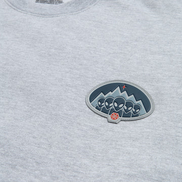 Alien Workshop Iceage Crewneck Sweatshirt - Heather Grey