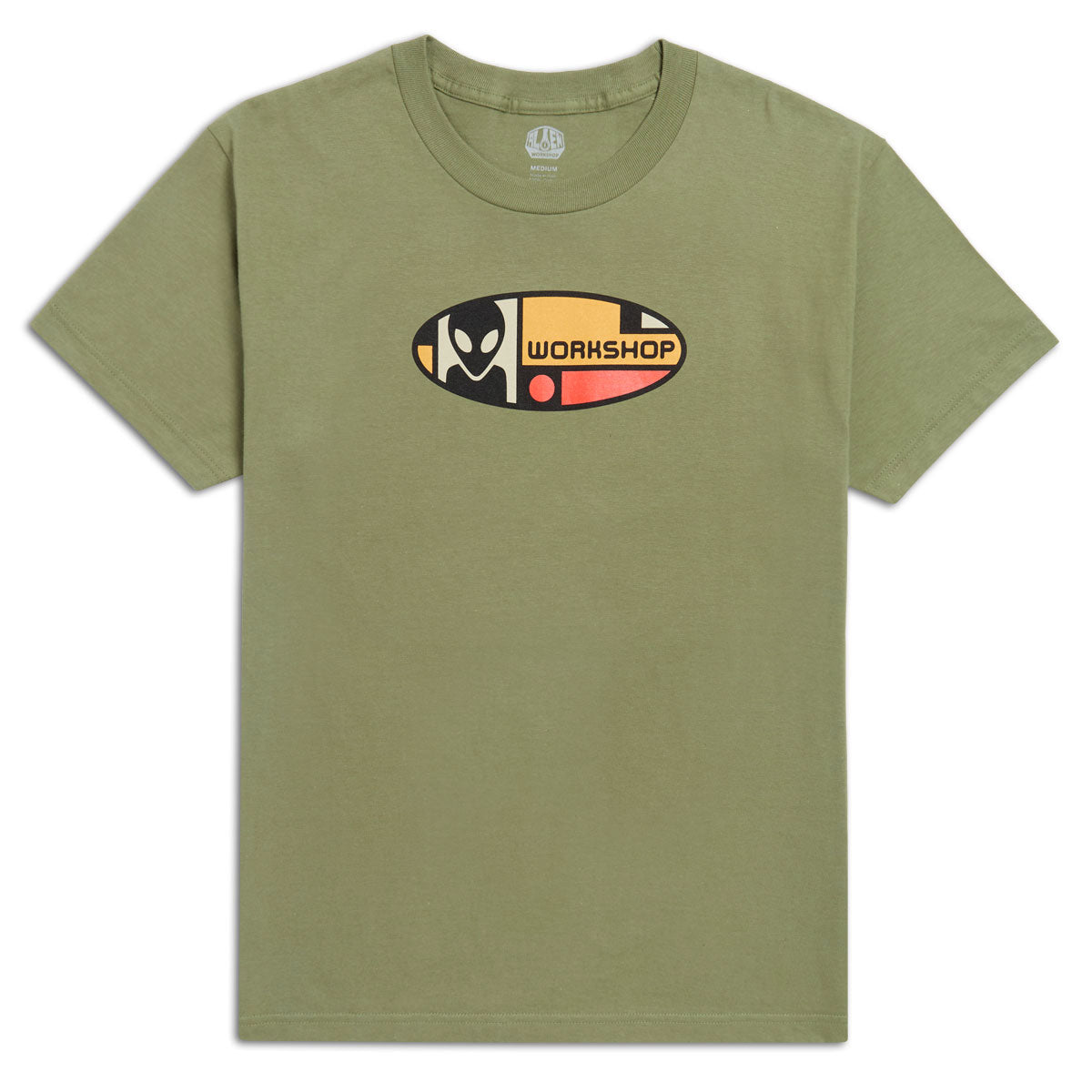 ジェルミクライン様　90s alien workshopカーゴショーツ Alien Workshop Alien Oval T-Shirt - Green Clay – CCS