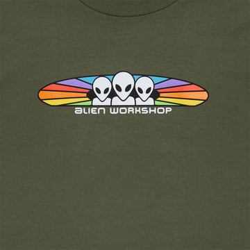 Alien Workshop Spectrum T-Shirt - Fatigue Green