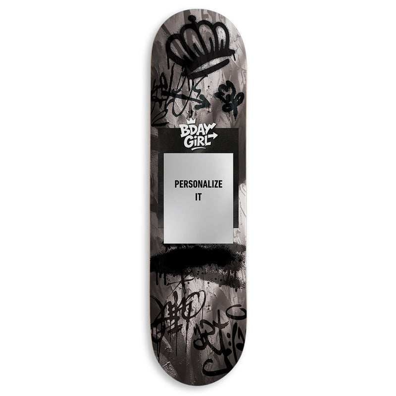 CCS Customs Birthday Skateboard Deck - Bday Girl - 8.125