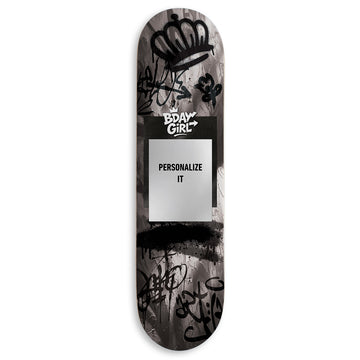 CCS Customs Birthday Skateboard Deck - Bday Girl - 8.25