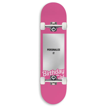 CCS Customs Birthday Skateboard Complete - Box Girl - 8.50