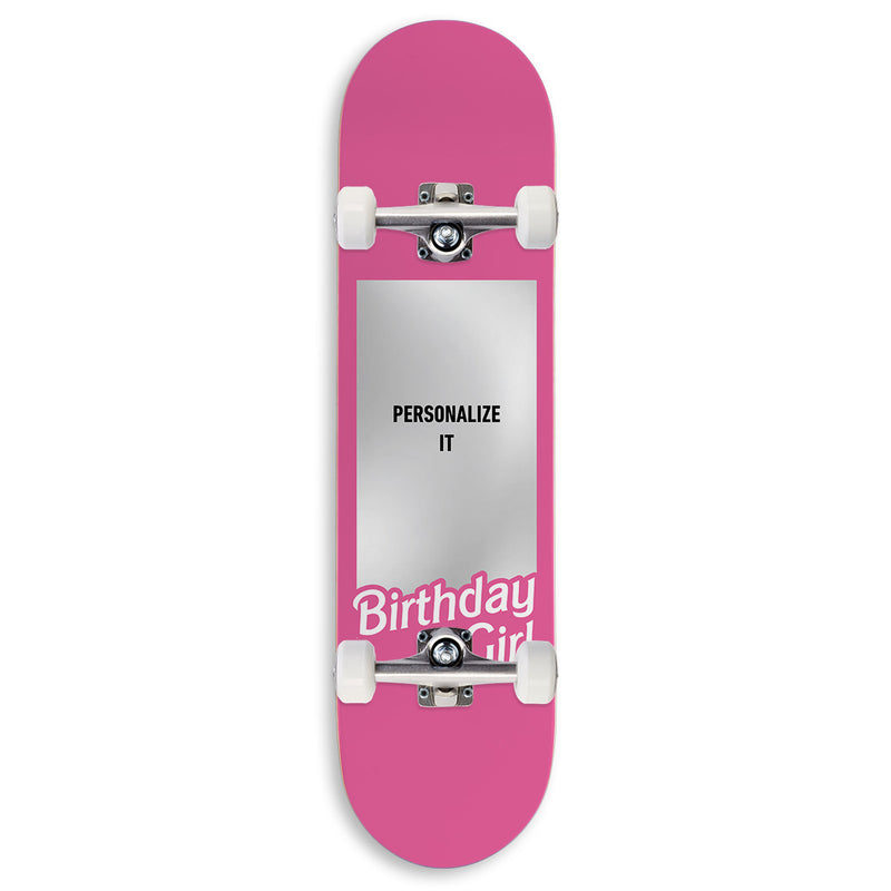 CCS Customs Birthday Skateboard Complete - Box Girl - 7.75