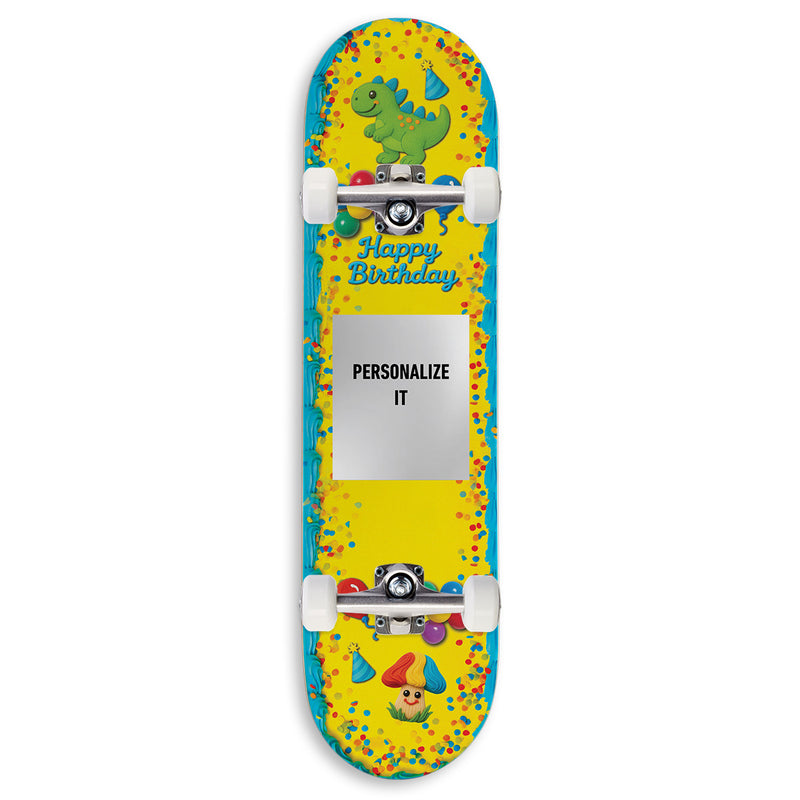 CCS Customs Birthday Skateboard Complete - Cake - 8.375