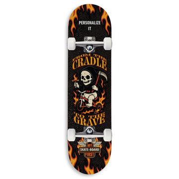 CCS Customs Birthday Skateboard Complete - Cradle 2 Grave - 8.375