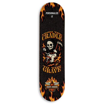 CCS Customs Birthday Skateboard Deck - Cradle 2 Grave - 8.375