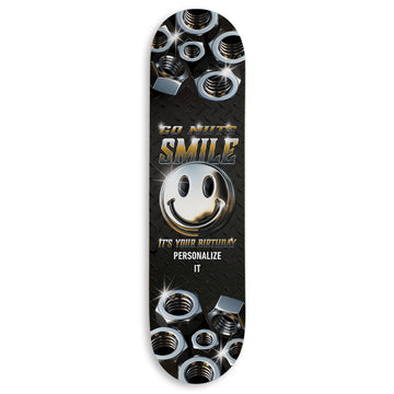 CCS Customs Birthday Skateboard Deck - Smile If Your Name Is - 7.75