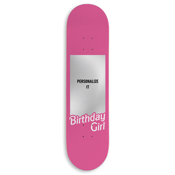 CCS Customs Birthday Skateboard Deck - Box Girl - 8.25