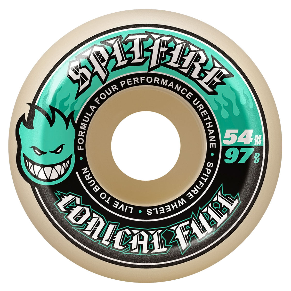 Spitfire F4 97d Conical Full Skateboard Wheels - 54mm – CCS