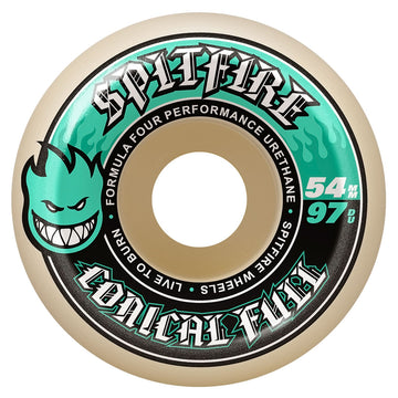 Spitfire F4 97d Conical Full Skateboard Wheels - 54mm