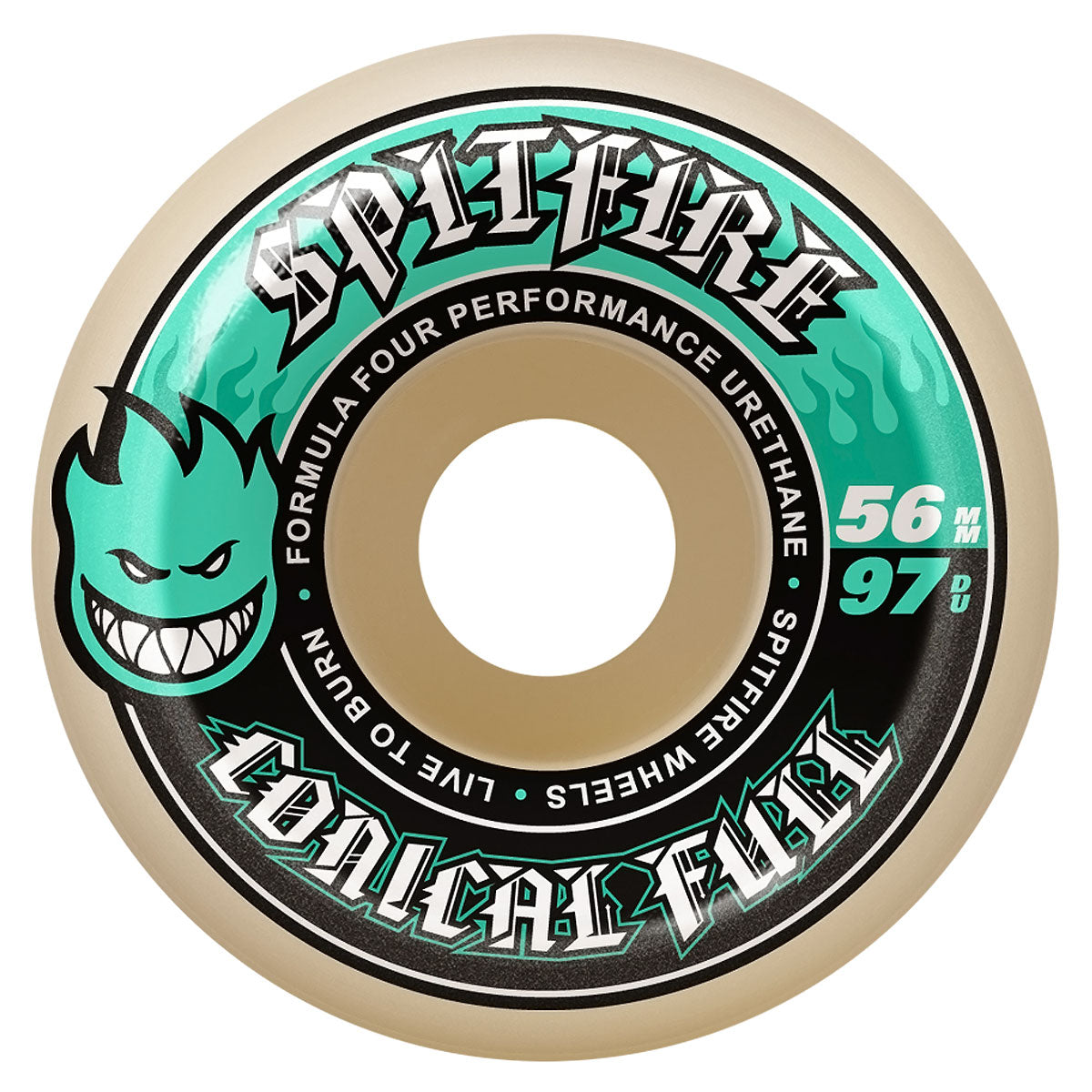 Spitfire F4 97d Conical Full Skateboard Wheels - 56mm – CCS