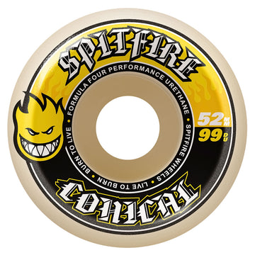 Spitfire F4 99d Conical Skateboard Wheels - 52mm