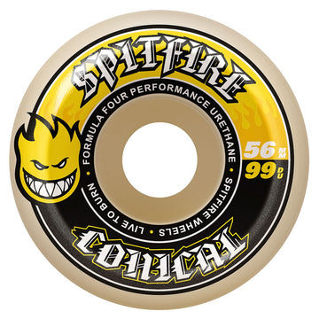Spitfire F4 99d Conical Skateboard Wheels - 56mm